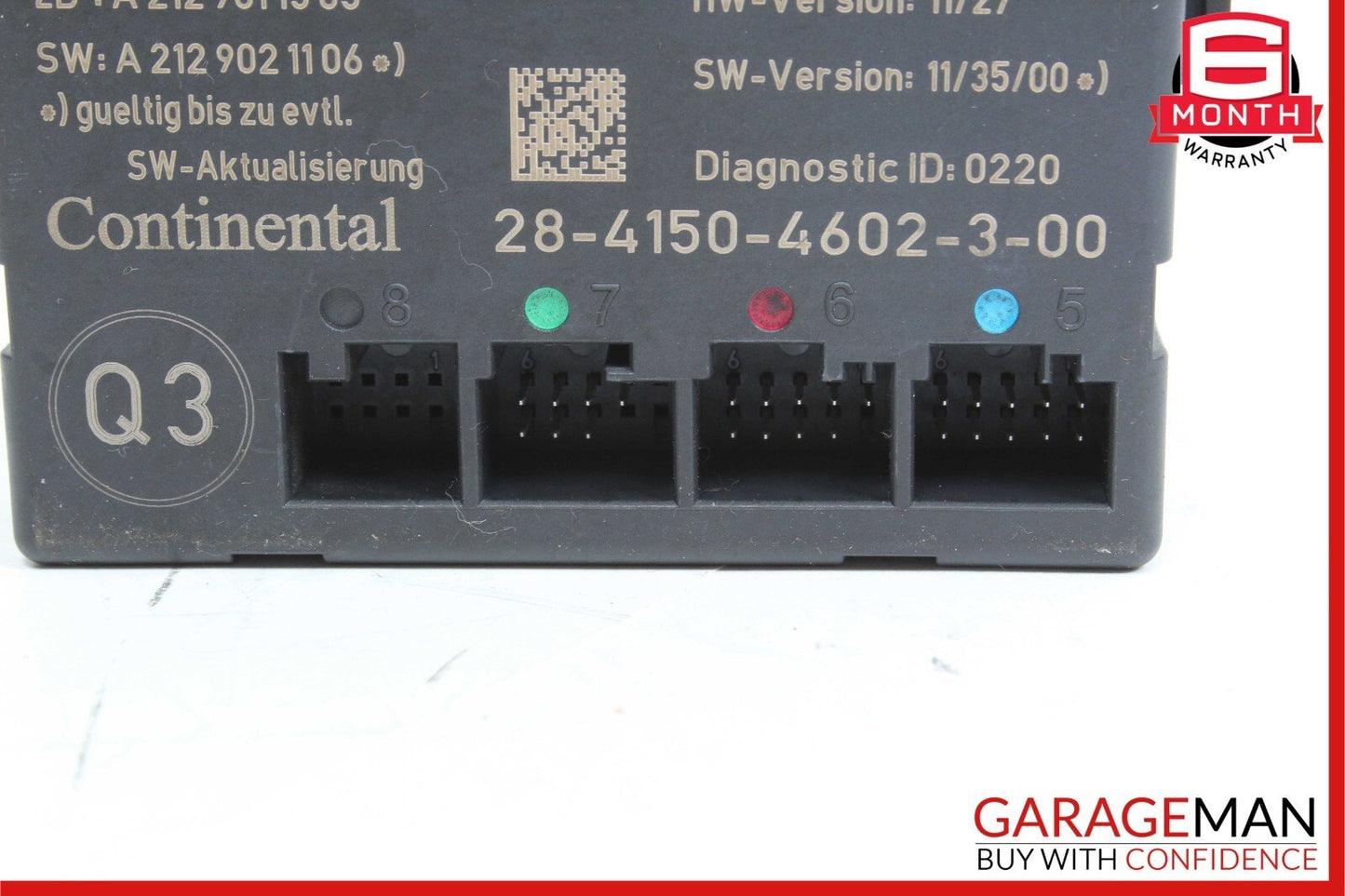 08-18 Mercedes W212 E350 4Matic Front Right Side Door Control Module OEM