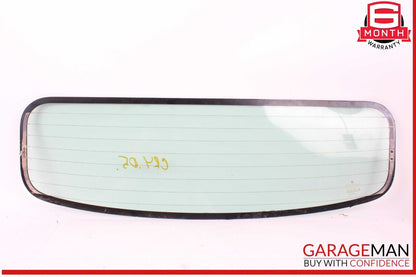 05-08 Chrysler Crossfire Convertible Rear Windshield Glass OEM