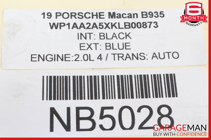 19-24 Porsche Macan 95B Engine Ignition Coil Plug Set of 3 Pc OEM