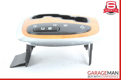 00-06 Mercedes W215 CL600 Automatic Transmission Floor Gear Shifter Wood Bezel
