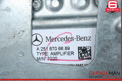 06-09 Mercede W164 ML350 R500 Amplifier Amp Harman Becker Kardon 2518706689 OEM