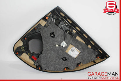 14-19 Mercedes W117 CLA250 Rear Left Interior Door Trim Panel Cover Assy Black