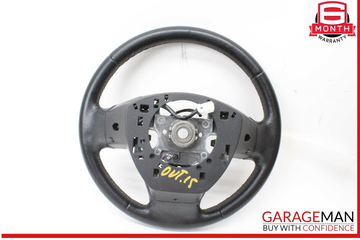 14-15 Mitsubishi Outlander Sport Front Left Driver Side Steering Wheel Black OEM