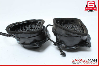 97-04 Mercedes R170 SLK230 Front Right & Left Side Door Sound Speakers Set of 2
