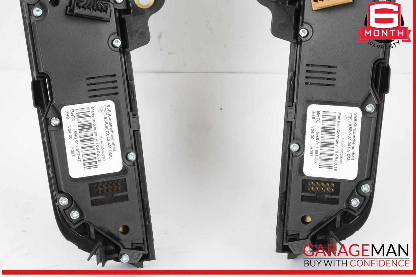 15-18 Porsche Macan 95B Front Center Console Dash Climate Control Panel OEM