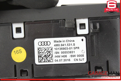 2018-2024 Audi S5 Headlight Head Lamp Control Control 4M0941531S Genuine