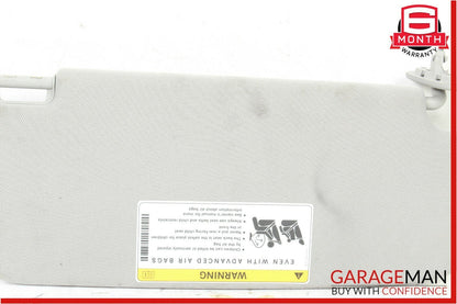 07-13 Mercedes W221 S550 Sun Visor Sunvisor Shade Cover Left Driver Side Gray