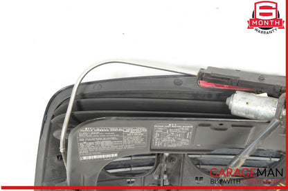 99-05 Porsche 911 996 Trunk Deck Lid Grille Spoiler w/ Wing Drive Motor Assy OEM
