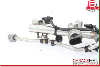 12-15 Mercedes W204 C250 SLK250 1.8L M271 Fuel Injector Rail Line Assembly OEM