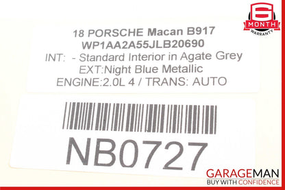 15-22 Porsche Macan  95B Rear  Left Driver Side Lower Forward Control Arm OEM
