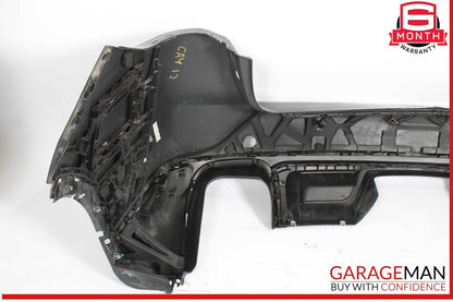 11-14 Porsche Cayenne 958 Rear Bumper Cover Panel Assembly Black OEM