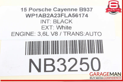 11-18 Porsche Cayenne 958 Rear Right / Left Suspension Upper Forward Control Arm