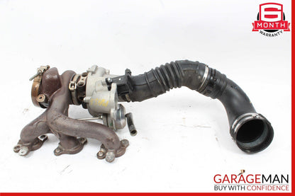 14-20 Maserati Ghibli Levante M157 Left Turbocharger Turbo Charger Manifold OEM