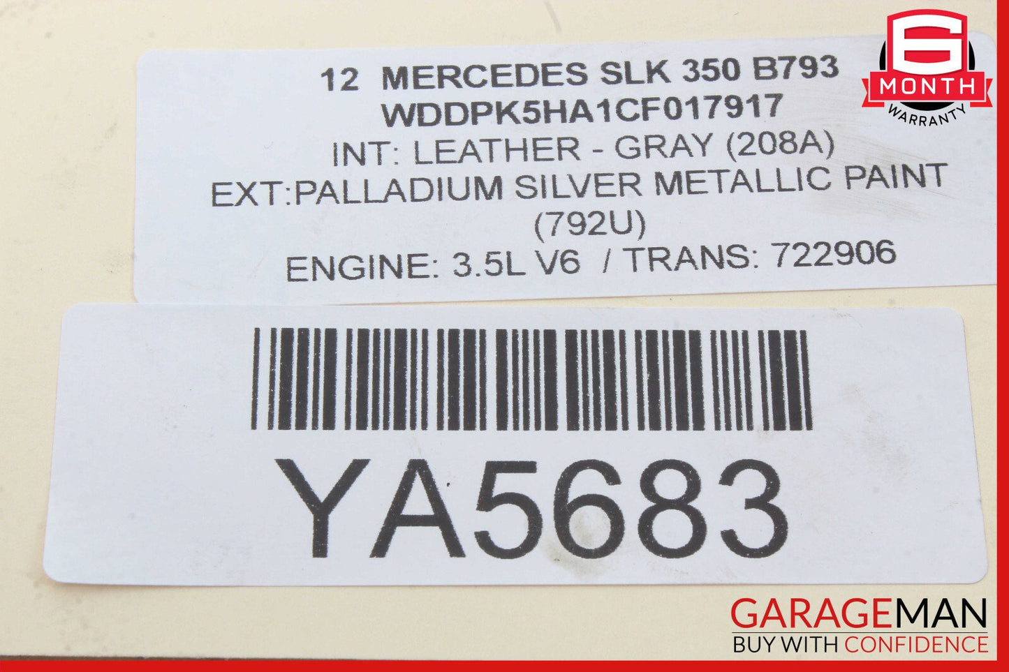 97-16 Mercedes R172 SLK350 Rear Right / Left Lower Thrust Control Arm OEM