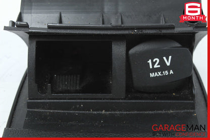 08-17 Mercedes W204 C350 E550 Center Console Ashtray Ash Tray Rear Black OEM