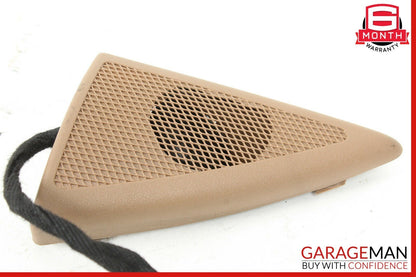 03-09 Mercedes W211 E350 Front Left Driver Side Tweeter Speaker Cover Brown OEM