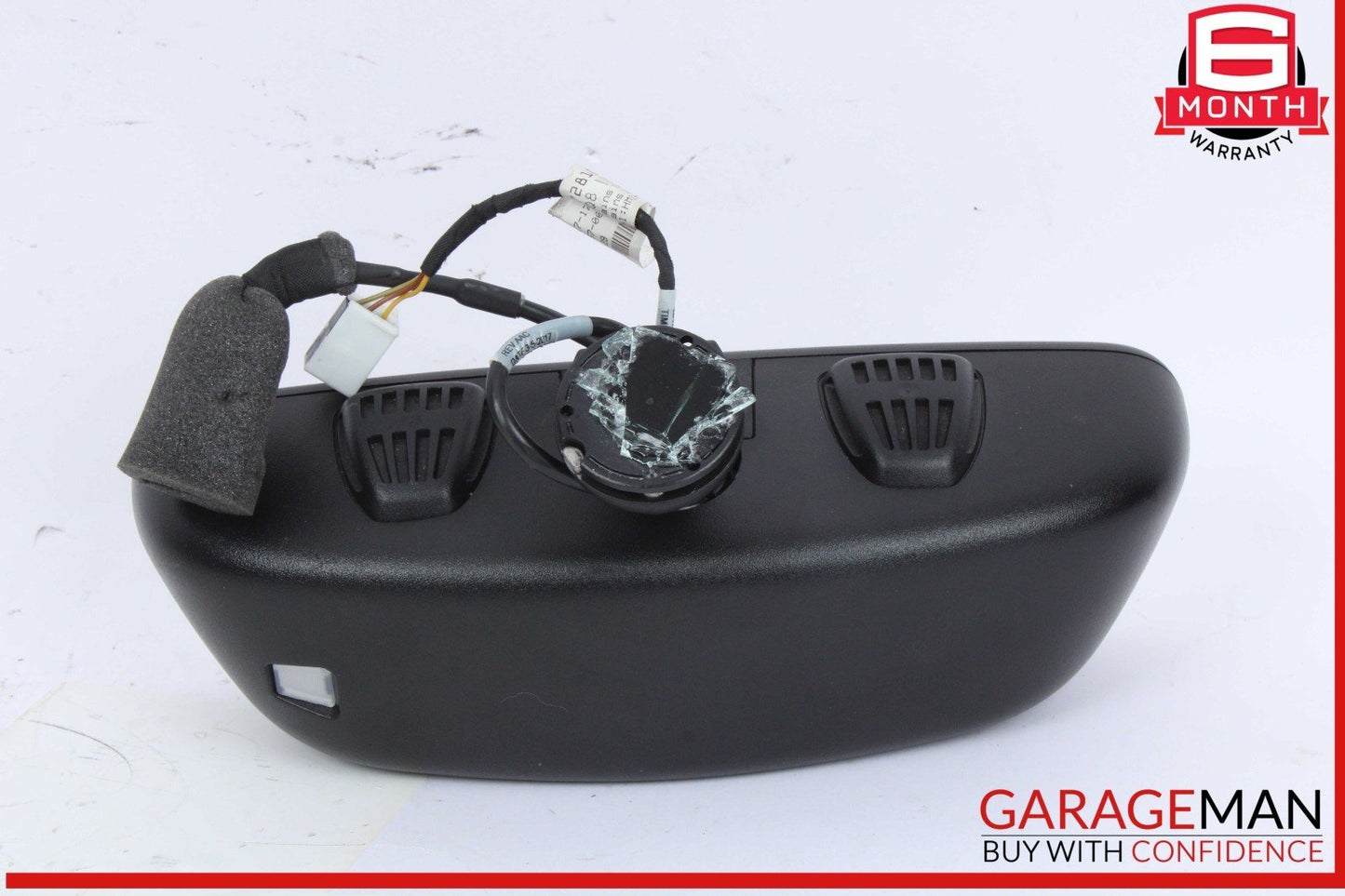 12-20 Mercedes R172 SLC300 SLK350 Interior Rear View Mirror Black OEM