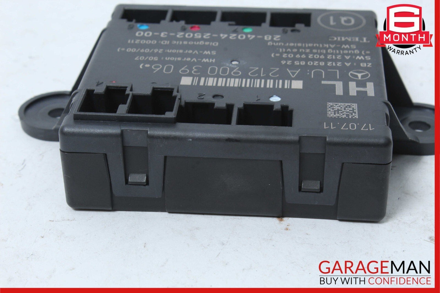 10-16 Mercedes W212 E350 Rear Left Driver Side Door Control Module 2129003906