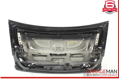 10-16 Mercedes W212 E350 E400 Sedan Rear Trunk Lid Deck Shell Panel Black OEM