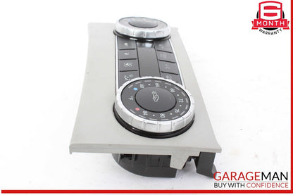 12-14 Mercedes W204 C250 C300 AC A/C Heater Climate Control w/ Trim OEM