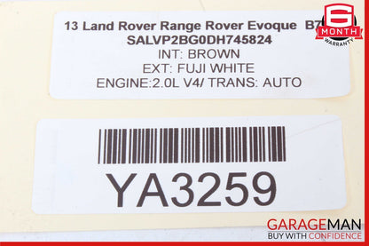 12-15 Land Rover Range Rover Evoque L538 Radio Control Switch Panel Trim Bezel