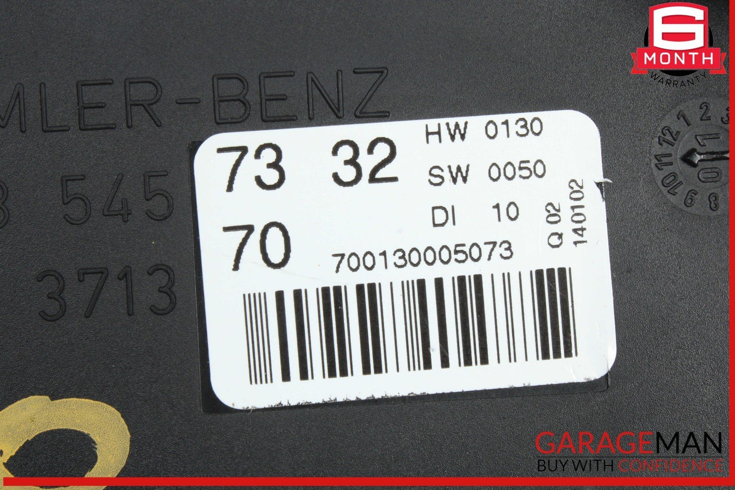 01-05 Mercedes W163 ML320 BCM Body Comfort Control Module Unit 1635452832 OEM