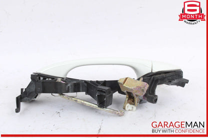 00-06 Mercedes W220 S430 Rear Left Driver Side Exterior Door Handle White OEM