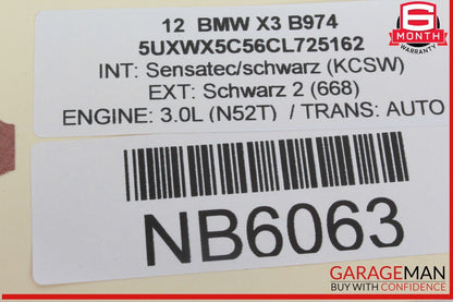 11-17 BMW X3 Front Left Driver Side Door Lock Latch Actuator 7318419 OEM