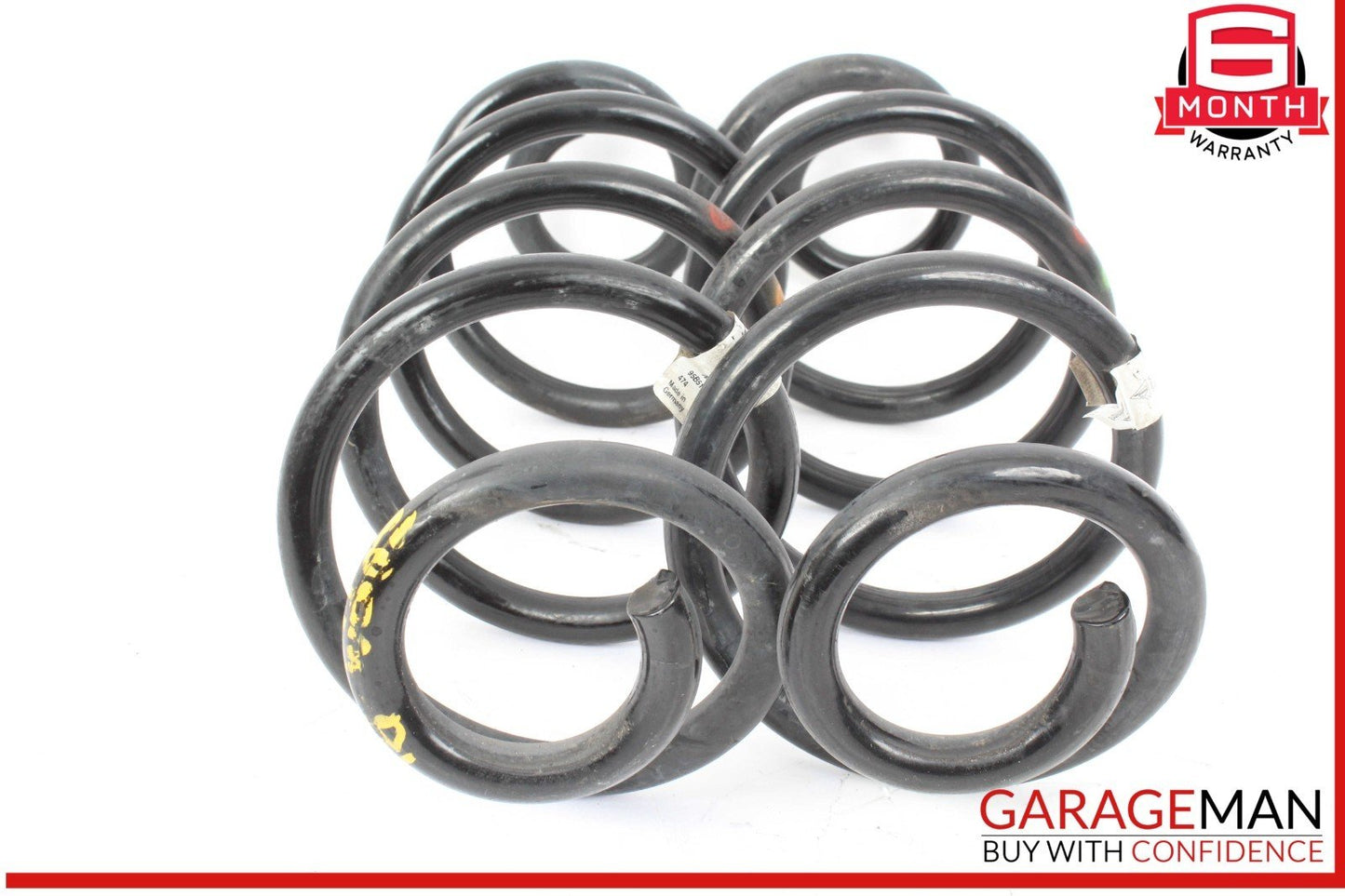 15-24 Porsche Macan 95B Rear Left & Right Shock Absorber Coil Spring Set OEM