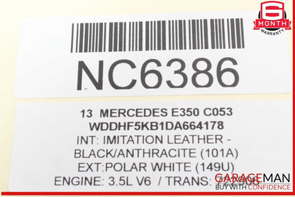 10-16 Mercedes W212 E350 Front Right Side Suspension Wishbone Control Arm OEM