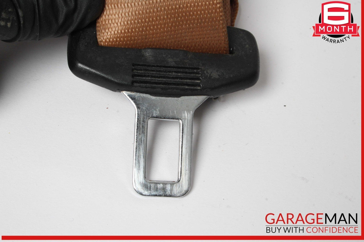 10-16 Porsche Panamera 970 Front Right Passenger Side Seat Belt Brown OEM