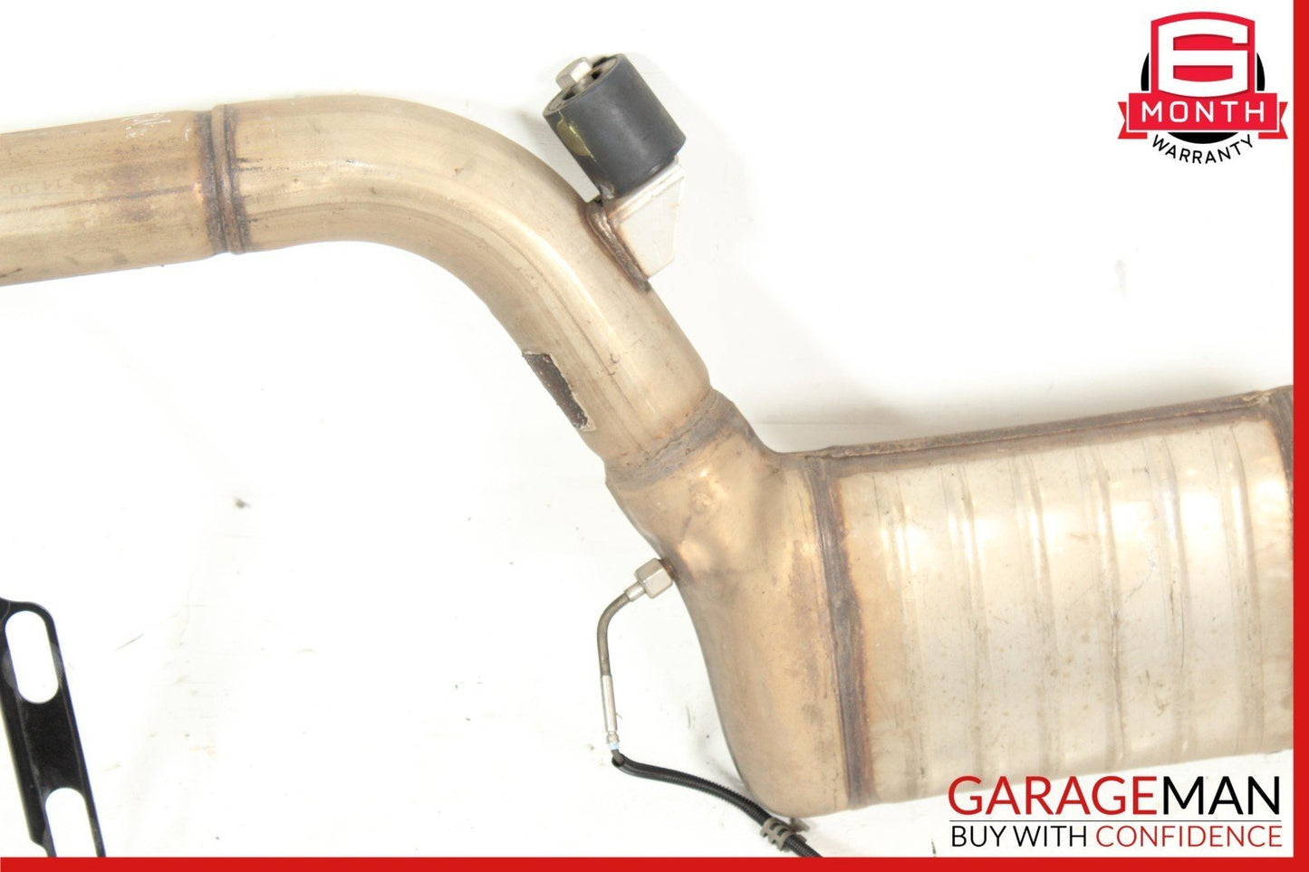 11-13 Mercedes W212 E350 Diesel Bluetec Center Exhaust Pipe Silencer OEM
