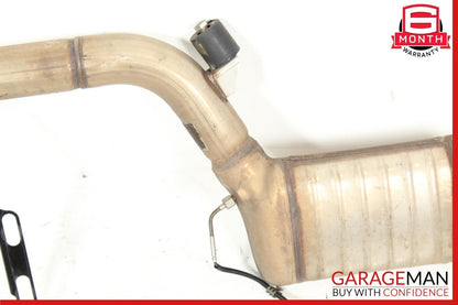 11-13 Mercedes W212 E350 Diesel Bluetec Center Exhaust Pipe Silencer OEM
