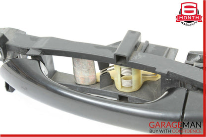 05-07 Mercedes W203 C350 Rear Left Driver Side Exterior Door Handle Black OEM