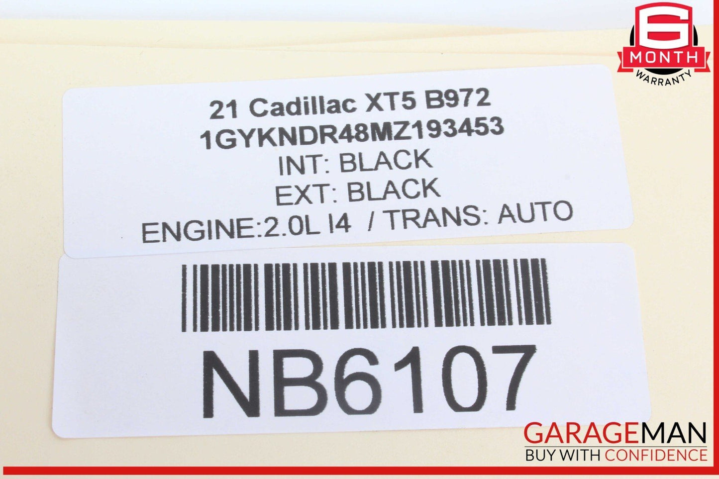 17-23 Cadillac XT5 Rear Left Driver Side Trailing Lower Control Arm 84384354 OEM