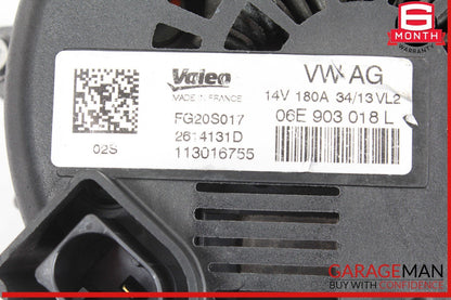14-17 Audi SQ5 Engine Motor Alternator Generator Valeo 06E903018L OEM