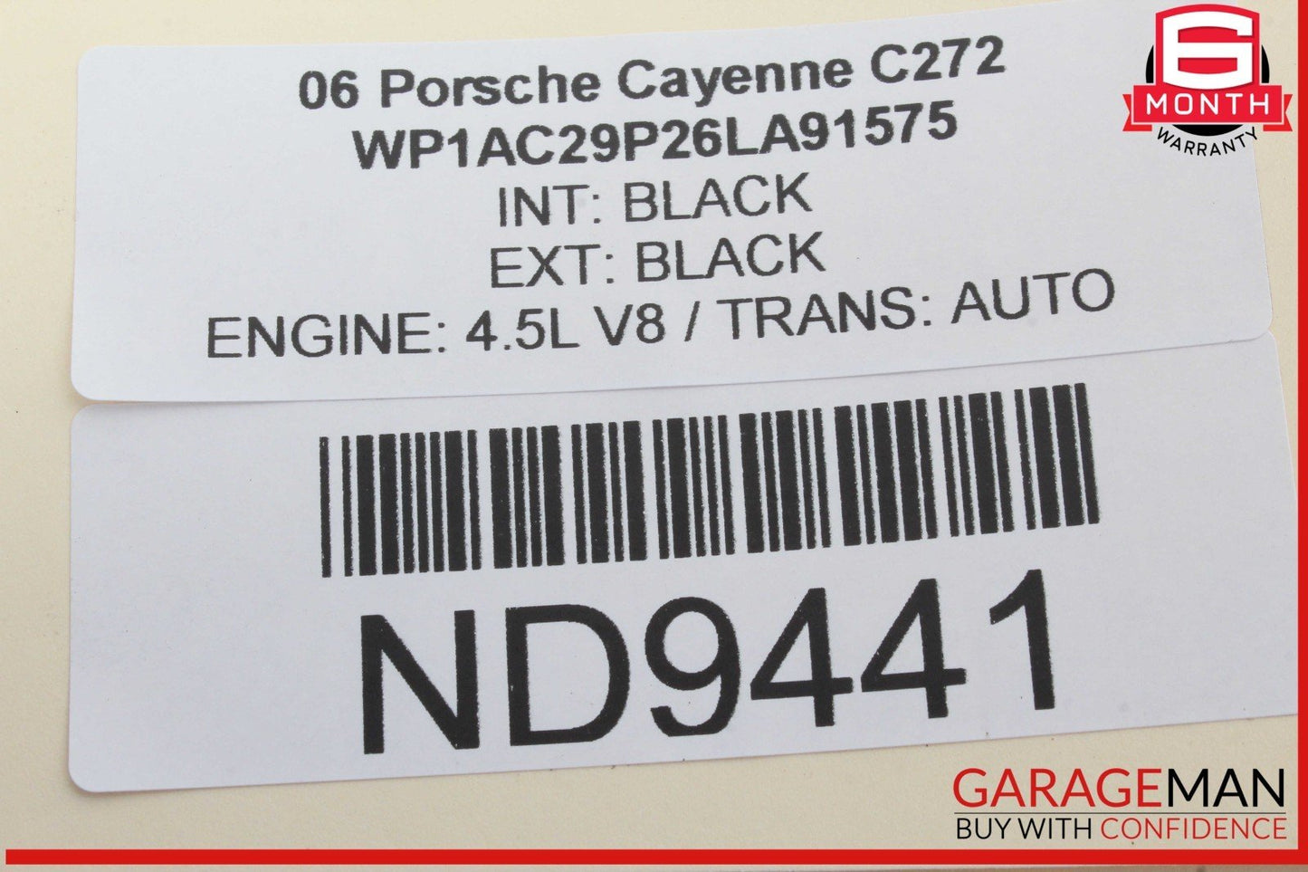 03-10 Porsche Cayenne 955 957 Front Center Console Traction Control Switch OEM