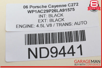 03-10 Porsche Cayenne 955 957 Front Center Console Traction Control Switch OEM