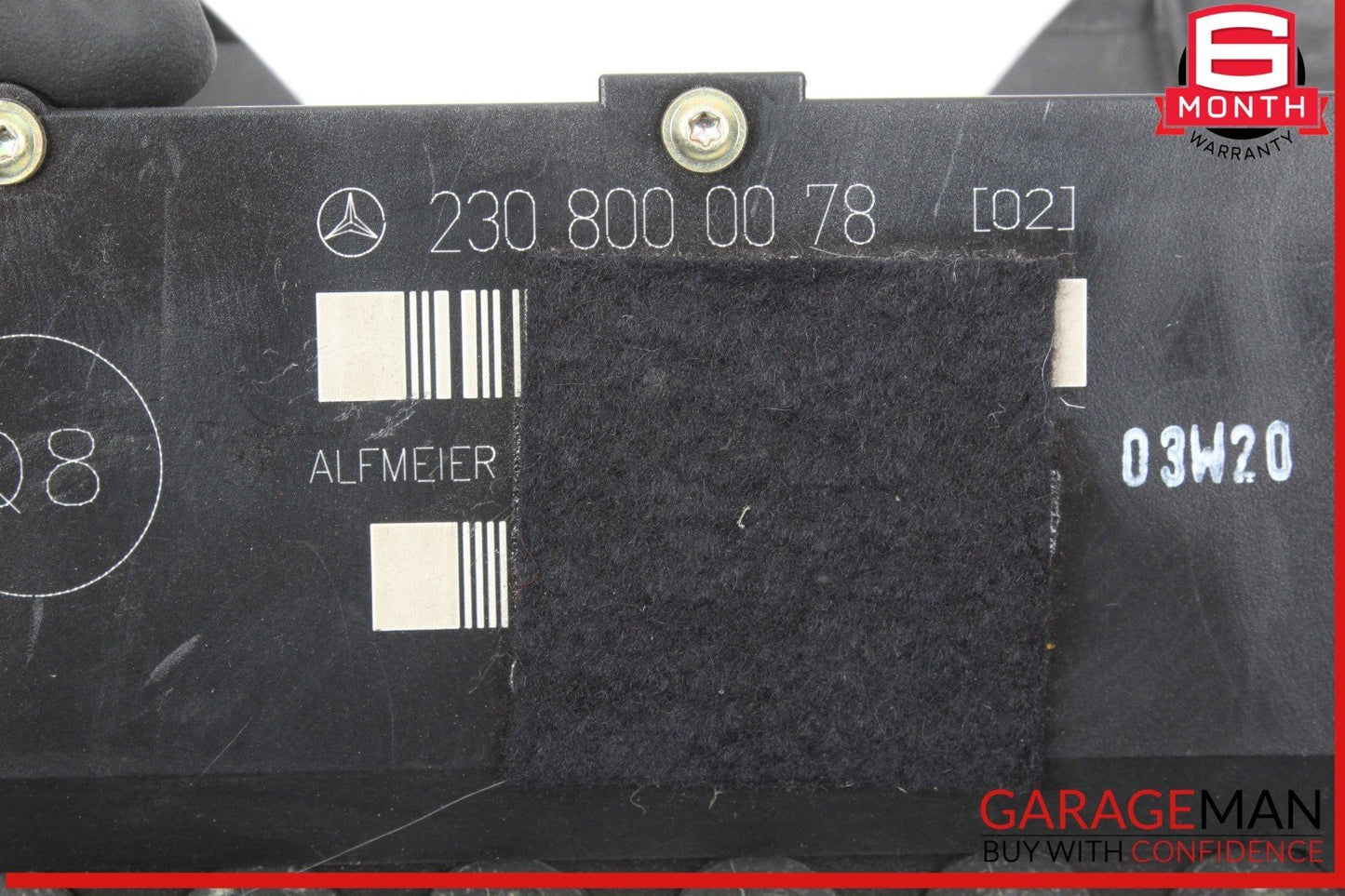 00-08 Mercedes R230 SL500 CL500 S500 Front Right or Left Seat Valve Block OEM