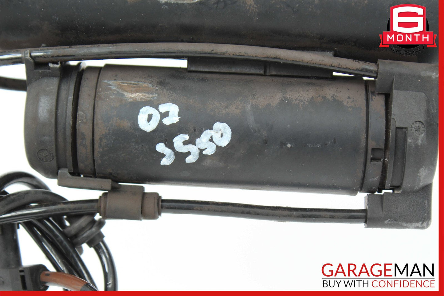07-14 Mercedes W221 S550 S400 Rear Left Air Suspension Shock Strut Airmatic OEM