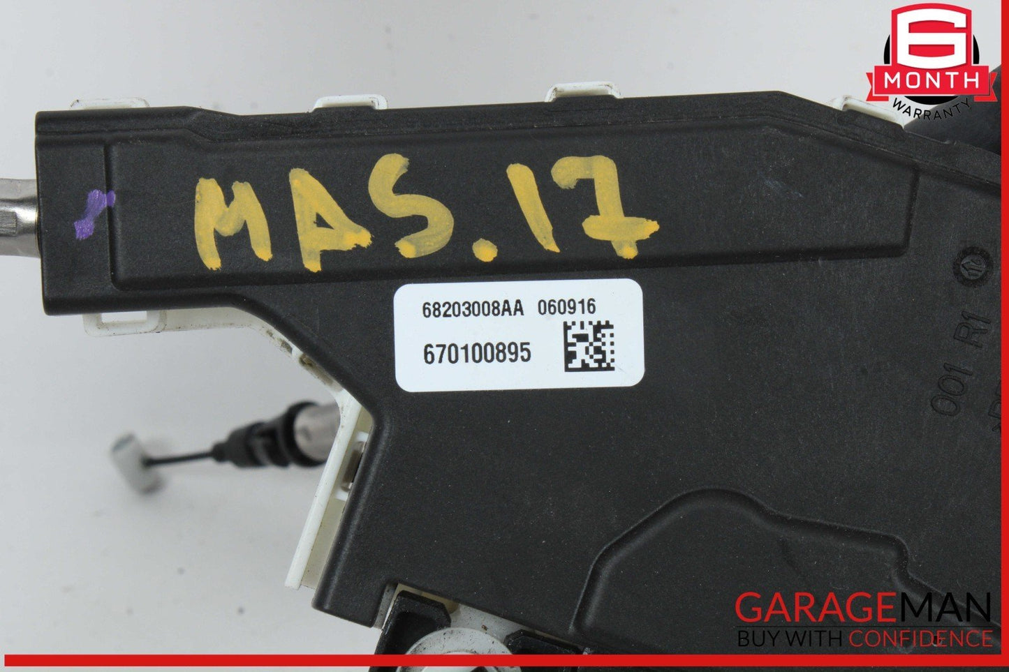 14-20 Maserati Ghibli Rear Right Passenger Side Door Lock Latch Actuator OEM