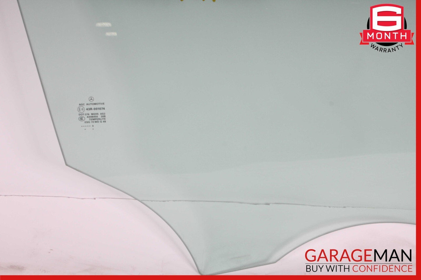12-19 Mercedes X166 GL450 ML400 GLE43 AMG Front Right Door Window Glass Clear