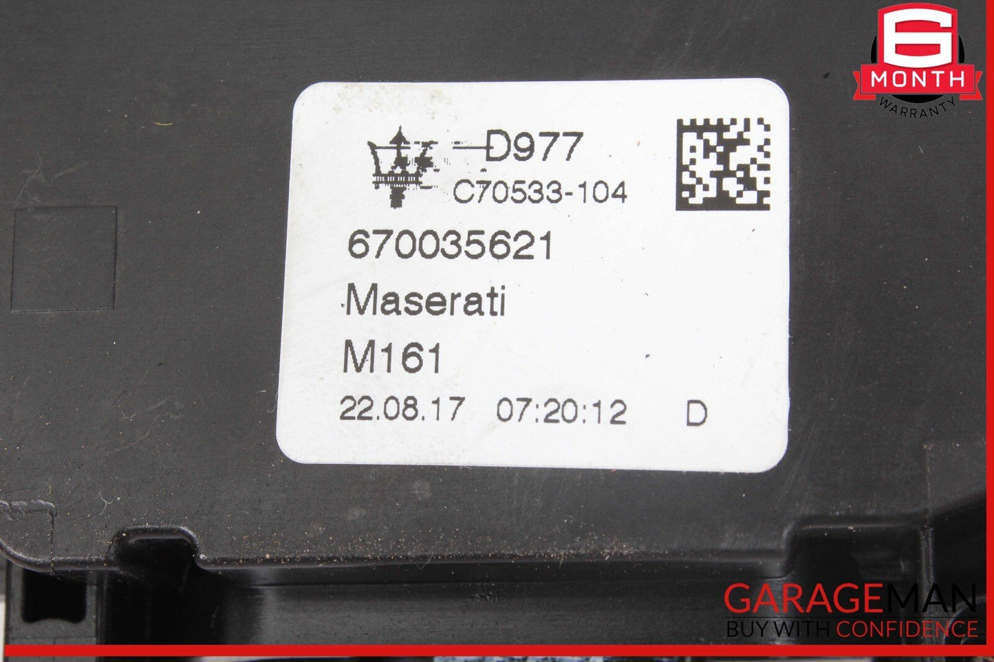 17-20 Maserati Levante M161 Trunk Tailgate Lock Latch Actuator OEM