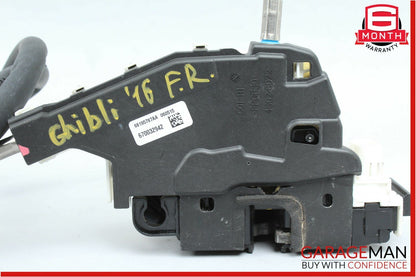 14-17 Maserati Ghibli Front Right Side Door Lock Latch Actuator Mechanism OEM