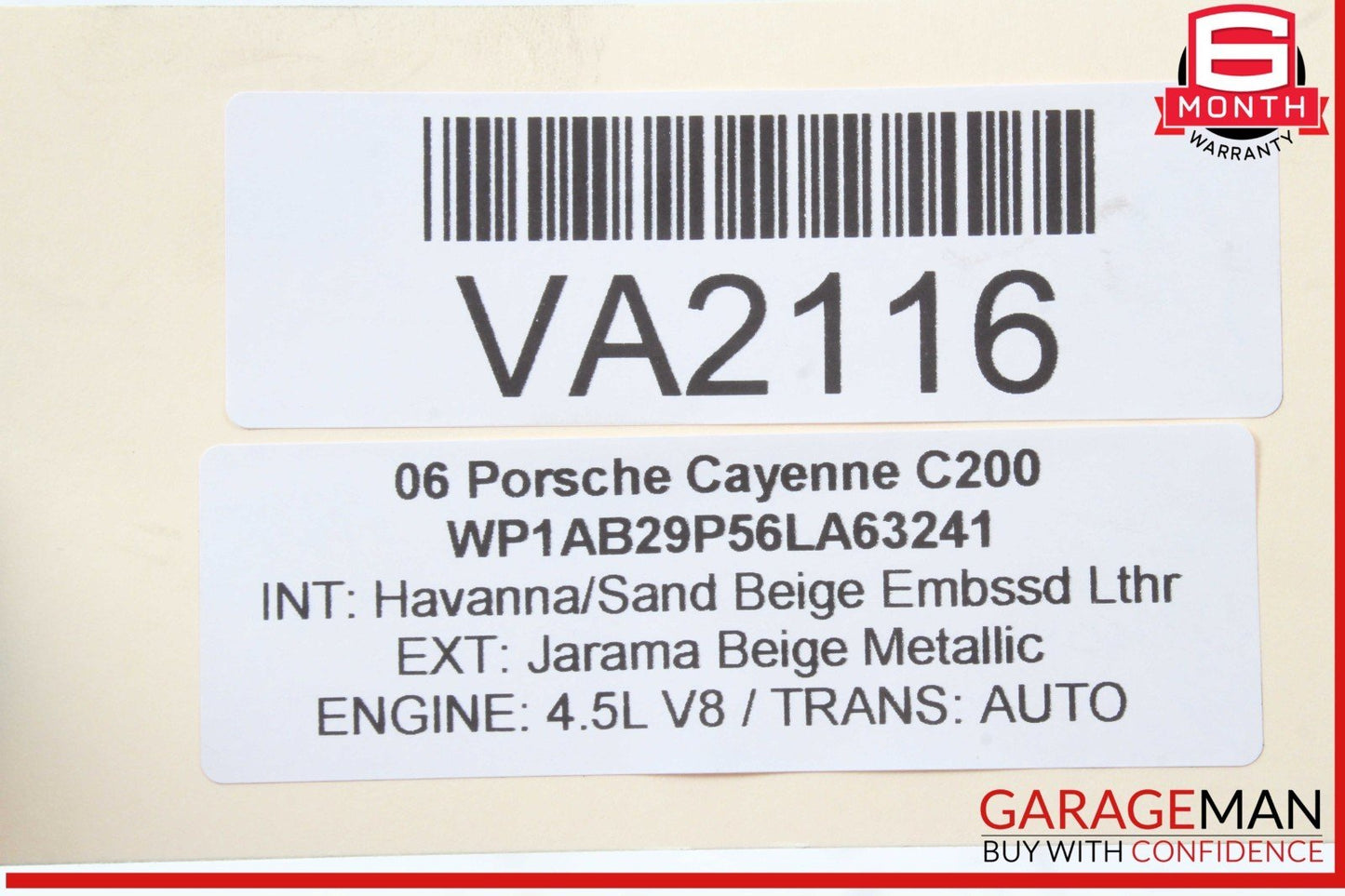 03-10 Porsche Cayenne 955 957 Power Steering Fluid Reservoir Tank 7L0422371B OEM