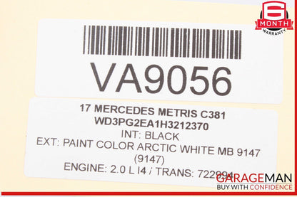 16-23 Mercedes W447 Metris Windshield Wiper Fluid Washer Reservoir Tank OEM