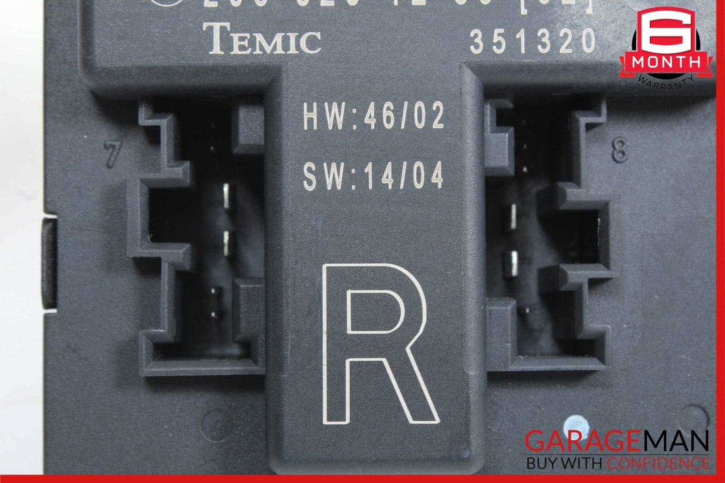 01-07 Mercedes W203 C230 Kompressor Front Right Side Door Control Module OEM