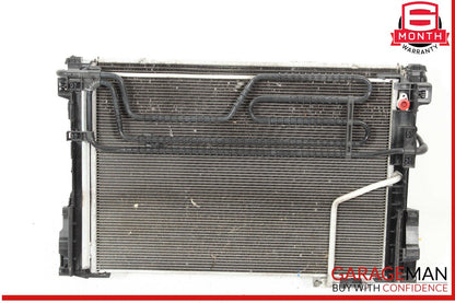 12-14 Mercedes W204 C250 M271 Engine Cooling Radiator AC Air A/C Condenser OEM