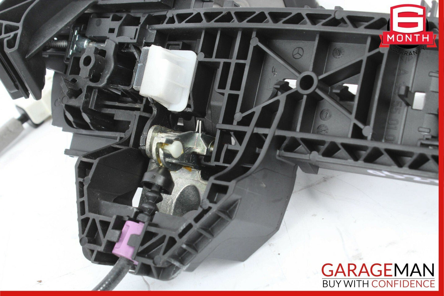 08-14 Mercedes W204 C250 Rear Left Exterior Door Handle w/ Actuator Latch Set