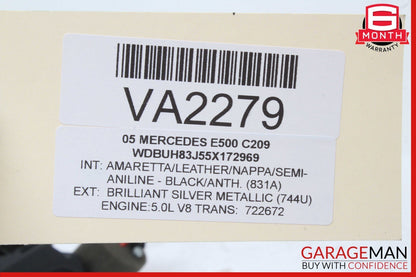 04-11 Mercedes W211 E500 Tailgate Tail Gate Hatch Lock Latch Mechanism OEM